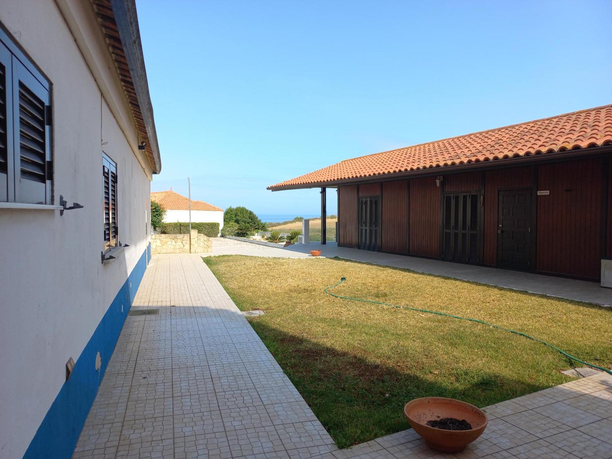 Apartamento Casa Do Portao Azul - Tamboril Atouguia Da Baleia Exterior foto
